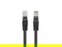 Lanberg Cable de Red Latiguillo Cat.6 U/UTP AWG 26 750 cm Negro