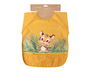 KioKids Babero Impermeable con Mangas Tigre Mostaza Colección Little Sauvages +4 Meses