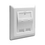 DeLOCK Keystone Anschlussdose 2 Port 86202
