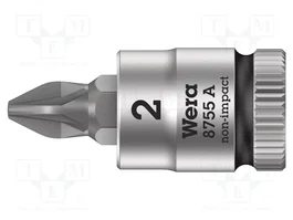 WERA Vaso Pozidriv®-bit PZ2 1/4 de 28mm