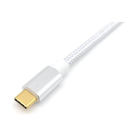 Equip Cable USB 3.2 Tipo C a Tipo C (C-C) Macho/Macho, 1.0 Metros, Blanco