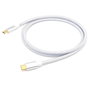 Equip Cable USB 3.2 Tipo C a Tipo C (C-C) Macho/Macho, 1.0 Metros, Blanco