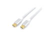 Equip Cable USB 3.2 Tipo C a Tipo C (C-C) Macho/Macho, 1.0 Metros, Blanco