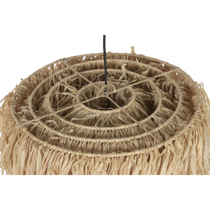 DKD Home Decor Lámpara de Techo Gajih Natural Hecha a Mano 50x50x70 cm