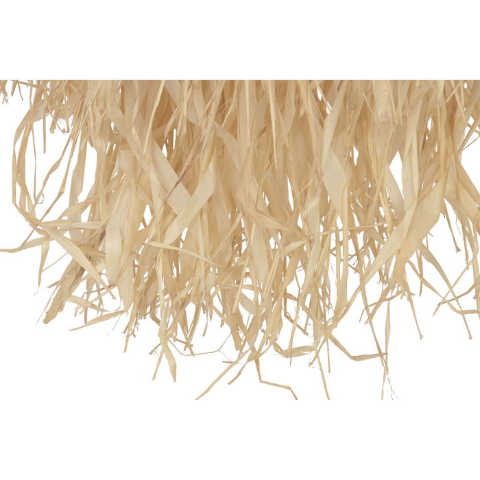 DKD Home Decor Lámpara de Techo Gajih Natural Hecha a Mano 50x50x70 cm