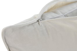 DKD Home Decor Cojin Urban Crudo 45 x 45 cm (2 Unidades)