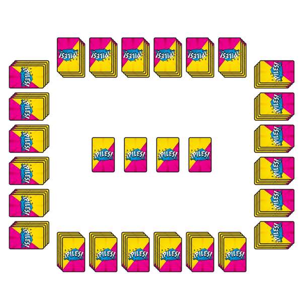 Asmodee Juego ¡Piles! 200 Cartas y 1 Reglamento