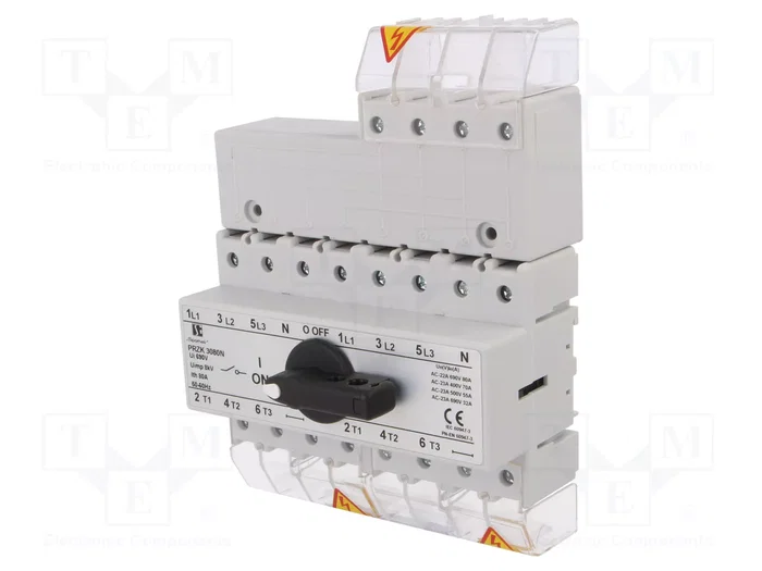SPAMEL Interruptor de Generador de Red 80A 3 Posiciones SPAMEL Interruptor de Generador de Red 80A 3 Posiciones