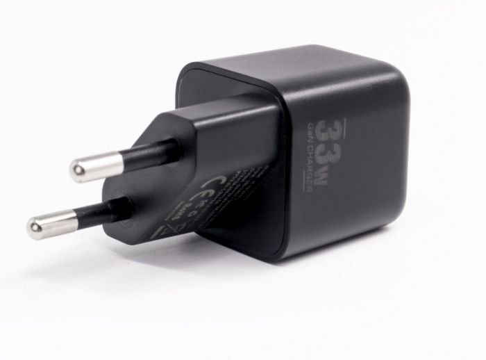 CoreParts Cargador USB-C 33W Nano GaN PD 3.0 Negro CoreParts Cargador USB-C 33W Nano GaN PD 3.0 Negro