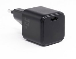 CoreParts Cargador USB-C 33W Nano GaN PD 3.0 Negro