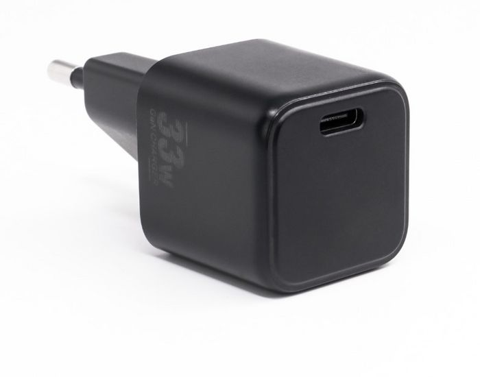 CoreParts Cargador USB-C 33W Nano GaN PD 3.0 Negro CoreParts Cargador USB-C 33W Nano GaN PD 3.0 Negro