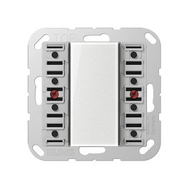 JUNG A5072TSM Módulo Tastsensor KNX Estándar 2fach, Interruptor Táctil para Automatización Domótica