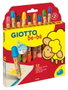 Giotto Lápices de Colores Super Be-bè Surtidos con Sacapuntas