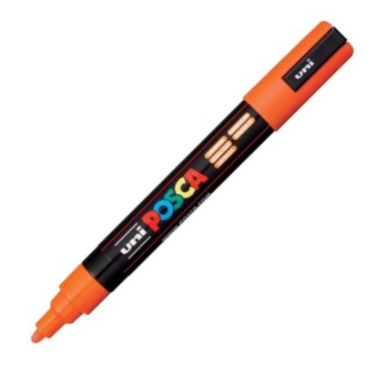 Posca Marcador PC-5M Naranja medio punta bala 1,8-2,5mm