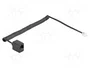 DeLOCK 88721 Cable telefónico en espiral RJ11 a RJ45, 2 m, Negro