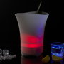 Party Time Cubo Cava con Altavoz Bluetooth, Luz LED Cambiante y Resistente al Agua