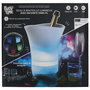 Party Time Cubo Cava con Altavoz Bluetooth, Luz LED Cambiante y Resistente al Agua