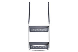 DKD Home Decor Organizador de Ducha Gris PP 32x11x73 cm