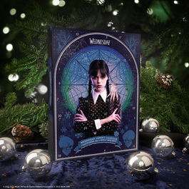 Cinereplicas Calendario Adviento Wednesday Addams Academia Nevermore 24 Compartimentos con Figuras Coleccionables