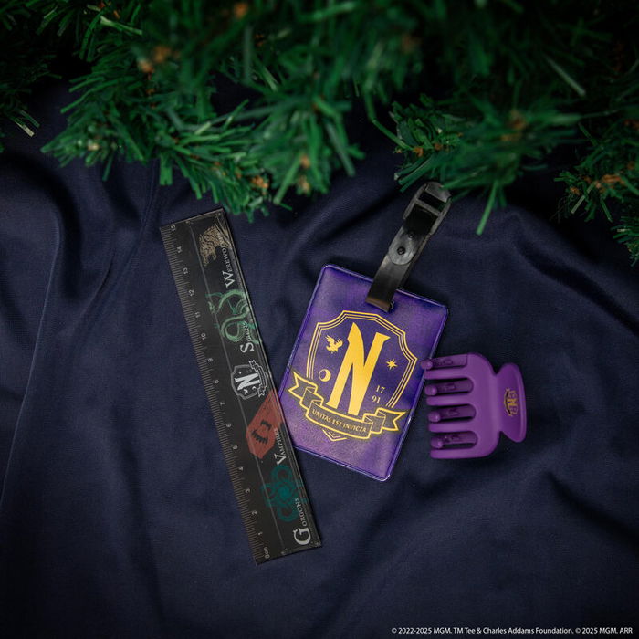 Cinereplicas Calendario Adviento Wednesday Addams Academia Nevermore 24 Compartimentos con Figuras Coleccionables