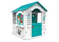 Chicos Casa Centro Veterinario con hueco para mascotas 84x103x104 cm