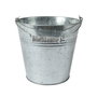 KSD Cubo de Zinc para Exterior ø18 x 17 cm