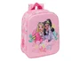Safta Mochila Guardería Barbie 3D, Modelo Infantil, Dimensiones 27x22x10 cm (270x220x100 mm)
