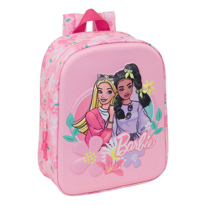 Safta Mochila de Guardería 3D Barbie
