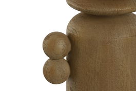 DKD Home Decor Candelabro Kiyo Alpino Marrón 9 x 34 x 13 cm