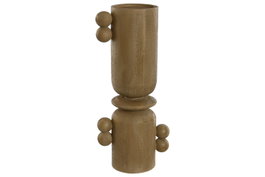 DKD Home Decor Candelabro Kiyo Alpino Marrón 9 x 34 x 13 cm