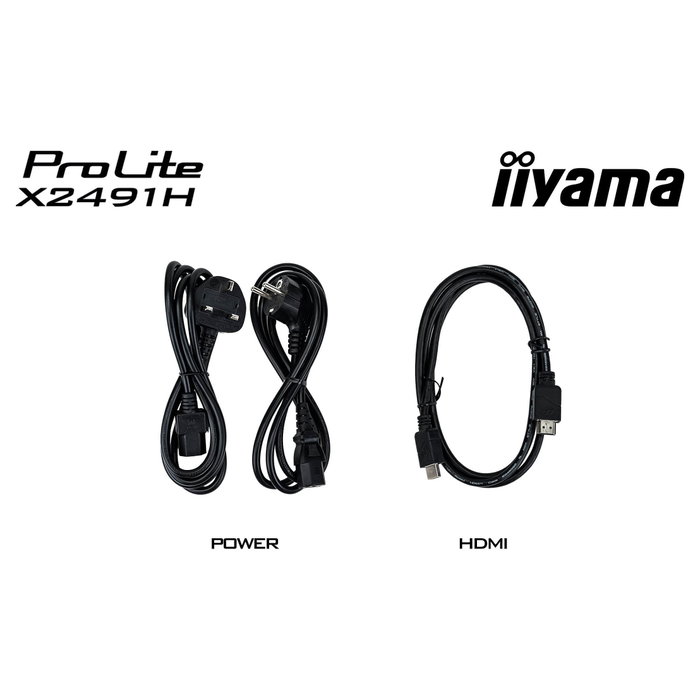 Iiyama ProLite X2491H-B1 Monitor 23.8 pulg Full HD IPS 120 Hz Negro