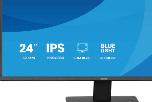 Iiyama ProLite X2491H-B1 Monitor de PC 60.5 cm (24") Full HD 1920 x 1080 120 Hz IPS 1ms AMD FreeSync montaje VESA 100x100 Negro Iiyama ProLite X2491H-B1 Monitor de PC 60.5 cm (24") Full HD 1920 x 1080 120 Hz IPS 1ms AMD FreeSync montaje VESA 100x100 Negro