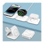 LogiLink Cargador inalámbrico magnético 3 en 1 para dispositivos Apple