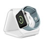 LogiLink Cargador inalámbrico magnético 3 en 1 para dispositivos Apple
