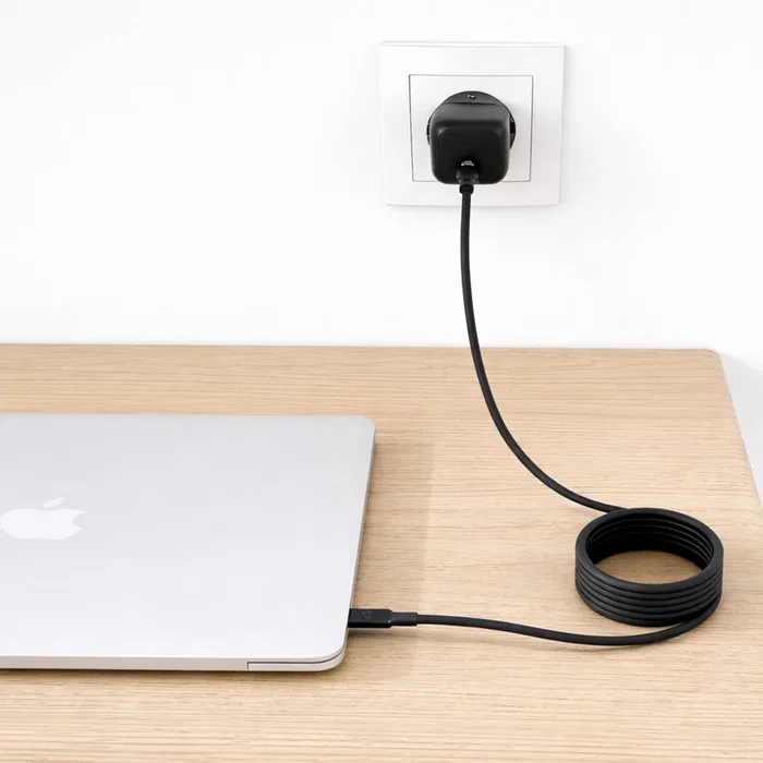 Energy Sistem Magnet Roll Cable USB-C 2.0 1,5 m 60W Negro Energy Sistem Magnet Roll Cable USB-C 2.0 1,5 m 60W Negro