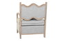 DKD Home Decor Sillón Tradicional Gris Claro 73 x 88 x 70 cm