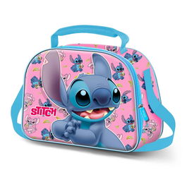 Karactermania Lilo y Stitch Merendero Infantil 3D Sorpresa 20x26x10cm Poliéster EVA Isotérmico