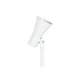 DKD Home Decor Lámpara de pie de metal blanca