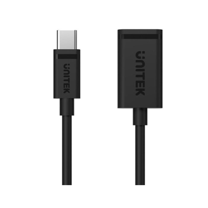 Unitek Adaptador USB-C (M) a USB-A (F) 10Gbps 60W con cable de 1m Unitek Adaptador USB-C (M) a USB-A (F) 10Gbps 60W con cable de 1m