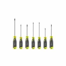 Ryobi Juego de 7 destornilladores magnéticos RHSDS7PC