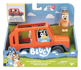 Moose Toys Bluey Pack de Figuras Heeler Family Road Trip