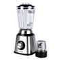 Fagor Batidora de vaso Coolmix One 450W 1,5L con jarra de cristal y picadora incluida - 4 cuchillas de acero inoxidable