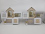 DKD Home Decor Marco Multifoto Nice Day con Diseño Floral, Surtido de 2 Unidades, 46x3x39 cm