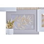 DKD Home Decor Marco Multifoto Nice Day con Diseño Floral, Surtido de 2 Unidades, 46x3x39 cm