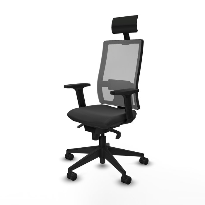PIQUERAS Y CRESPO Silla de oficina Horna con mecanismo Sincro Gris PIQUERAS Y CRESPO Silla de oficina Horna con mecanismo Sincro Gris
