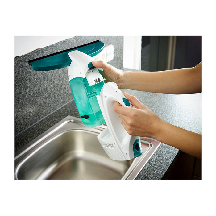 Leifheit Window Vacuum Cleaner Set Dry and Clean Blanco 51016 Leifheit Window Vacuum Cleaner Set Dry and Clean Blanco 51016