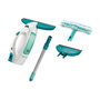 Leifheit Window Vacuum Cleaner Set Dry and Clean Blanco 51016