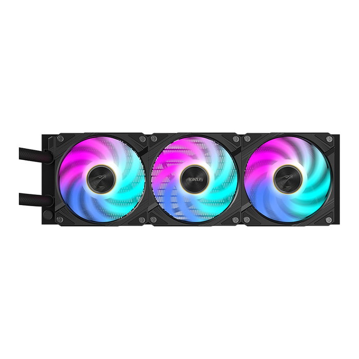 Gigabyte Refrigeración líquida AORUS WATERFORCE X II 360 AIO - 3 ventiladores ARGB 120mm, pantalla LCD, compatible Intel LGA 1700 y AMD AM5 Gigabyte Refrigeración líquida AORUS WATERFORCE X II 360 AIO - 3 ventiladores ARGB 120mm, pantalla LCD, compatible Intel LGA 1700 y AMD AM5