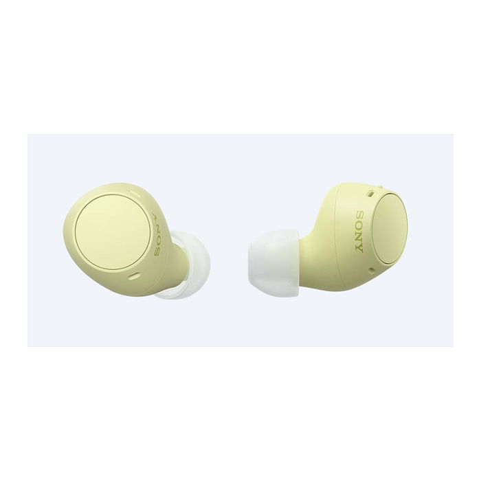 Sony WF-C510 True Wireless Auriculares In-Ear Bluetooth, Cancelación de Ruido, 20h Batería, IPX4, Amarillo, Ref. WFC510Y Sony WF-C510 True Wireless Auriculares In-Ear Bluetooth, Cancelación de Ruido, 20h Batería, IPX4, Amarillo, Ref. WFC510Y