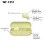 Sony WF-C510 Auriculares True Wireless Amarillo